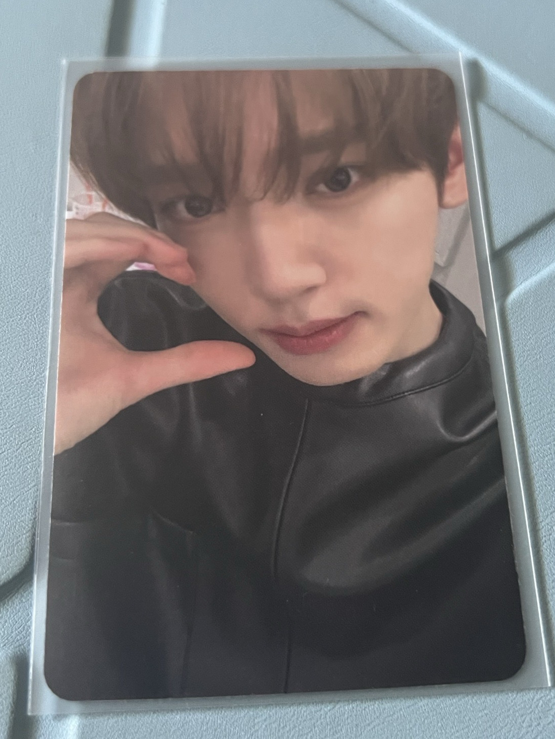 zb1 韓維辰 臉頰比心