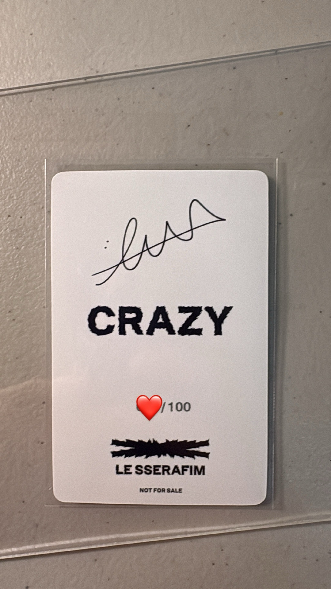 Crazy 日咖抽選 限量100張