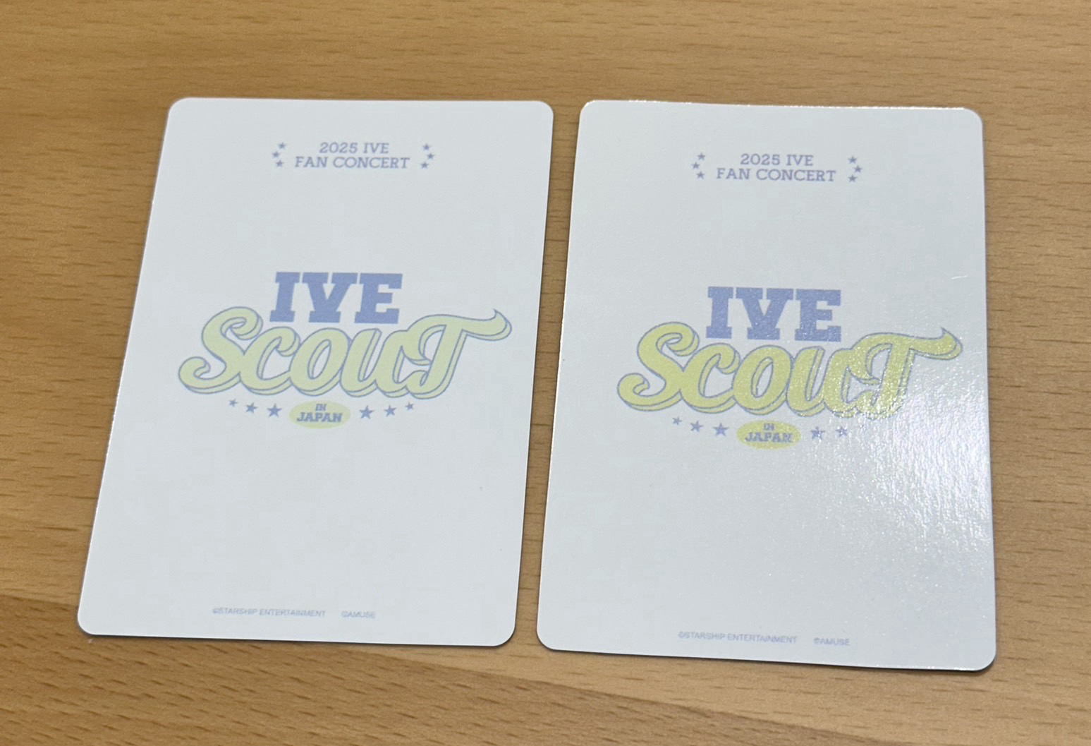 25’ FC IVE SCOUT 隨機卡 日版 安