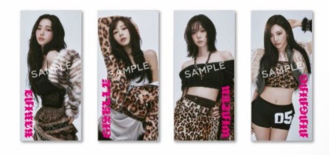 aespa 三巡 日巡 手幅