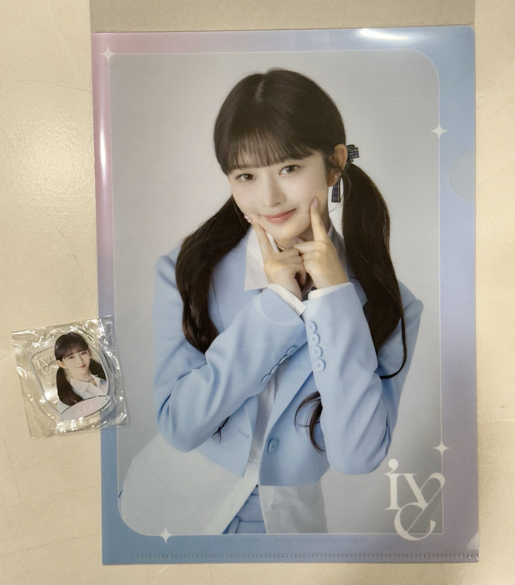 萬代 扭蛋吊飾 資料夾 Rei