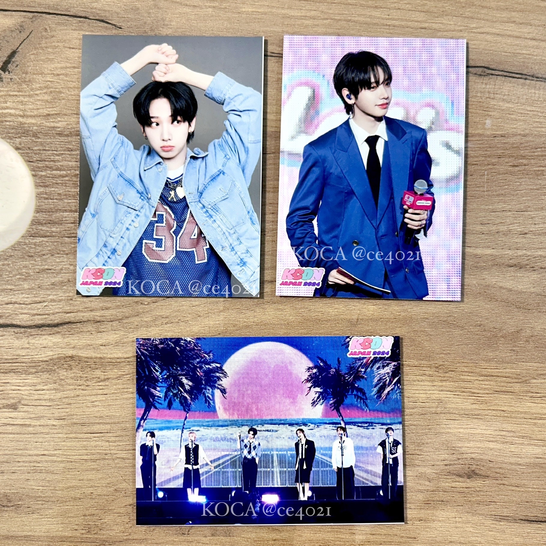 明宰鉉/全員 Kcon JP 生寫真照片