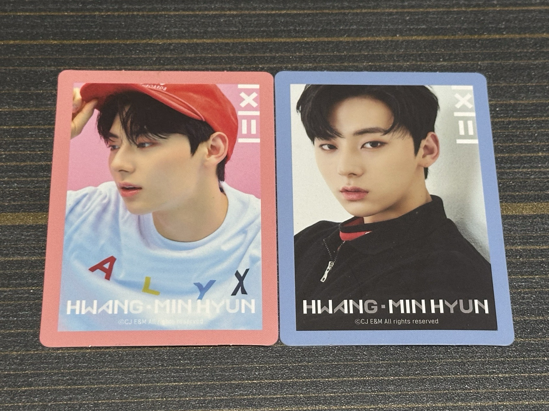 WANNAONE 黃旼泫 小卡兩張