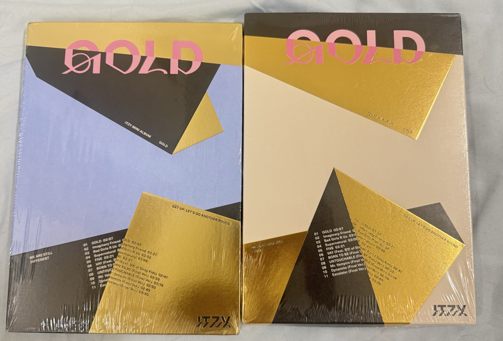 Itzy gold 未拆專 簽售專