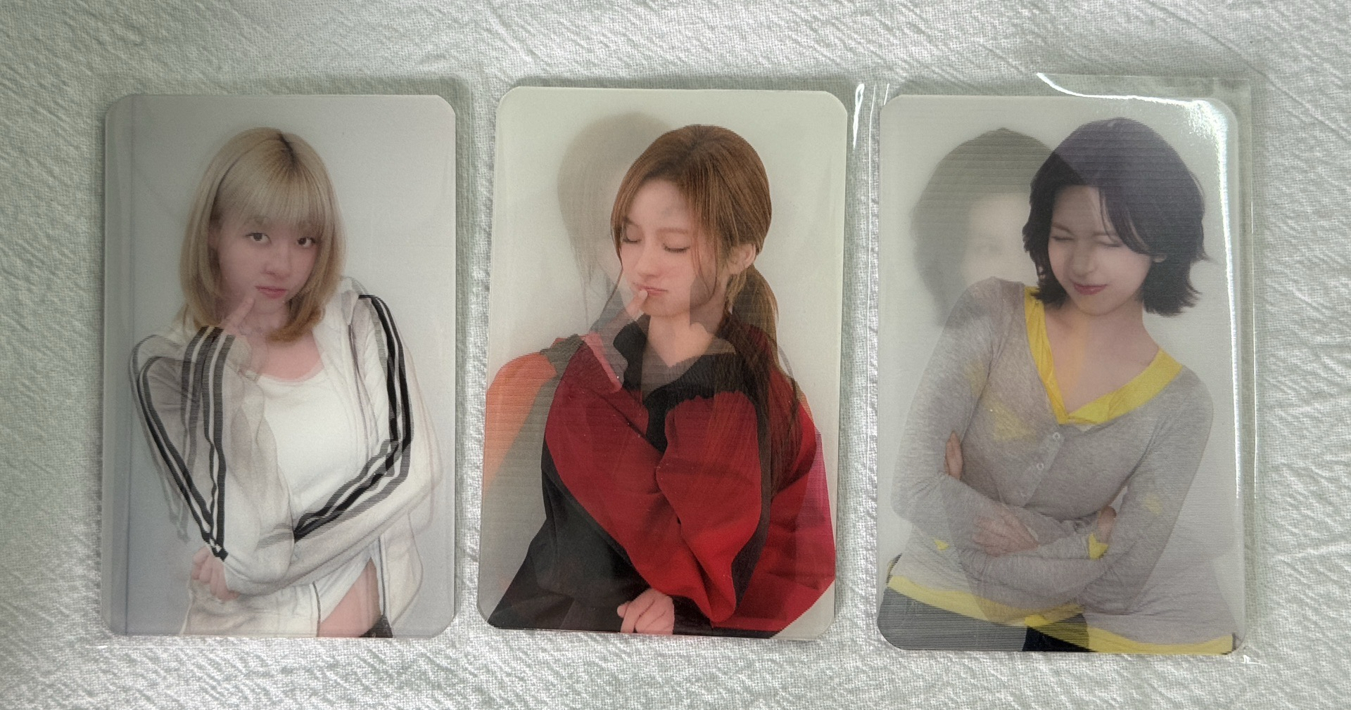 NMIXX MS撒嬌中簽卡 變化卡