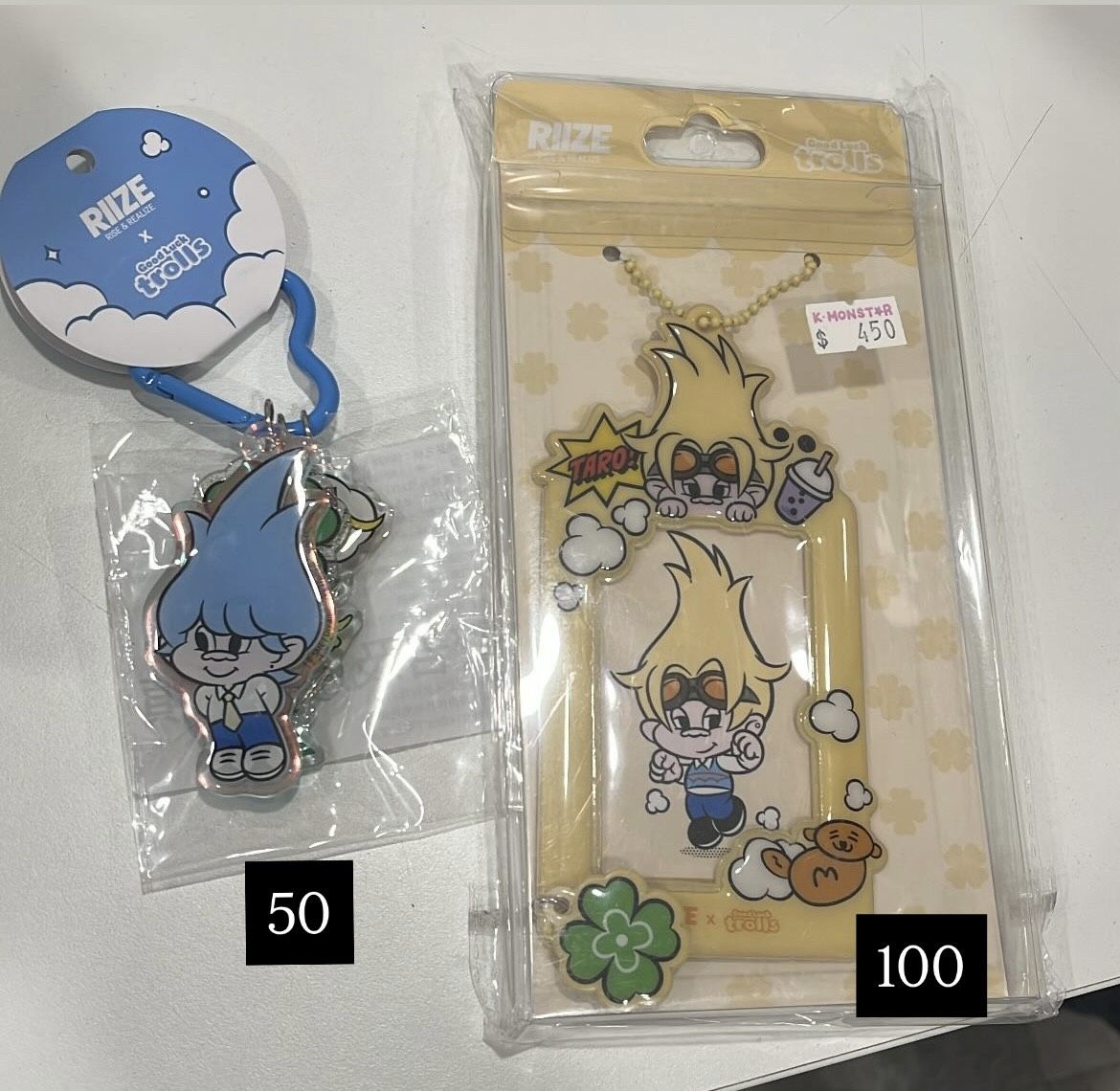 RIIZE | 魔髮精靈吊飾＆卡套（代友售）