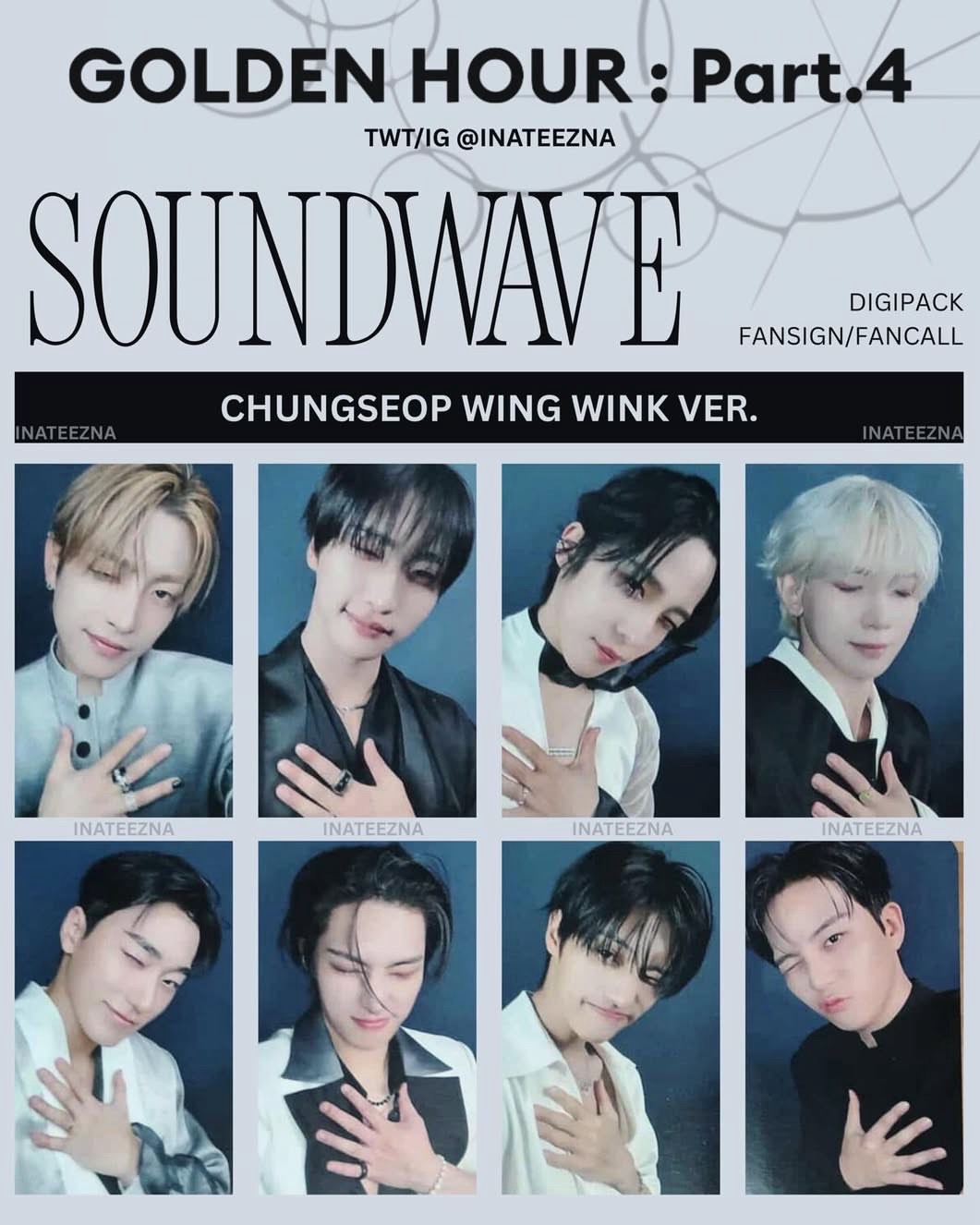 sw簽售卡忠燮牌wink ver.星琦鍾