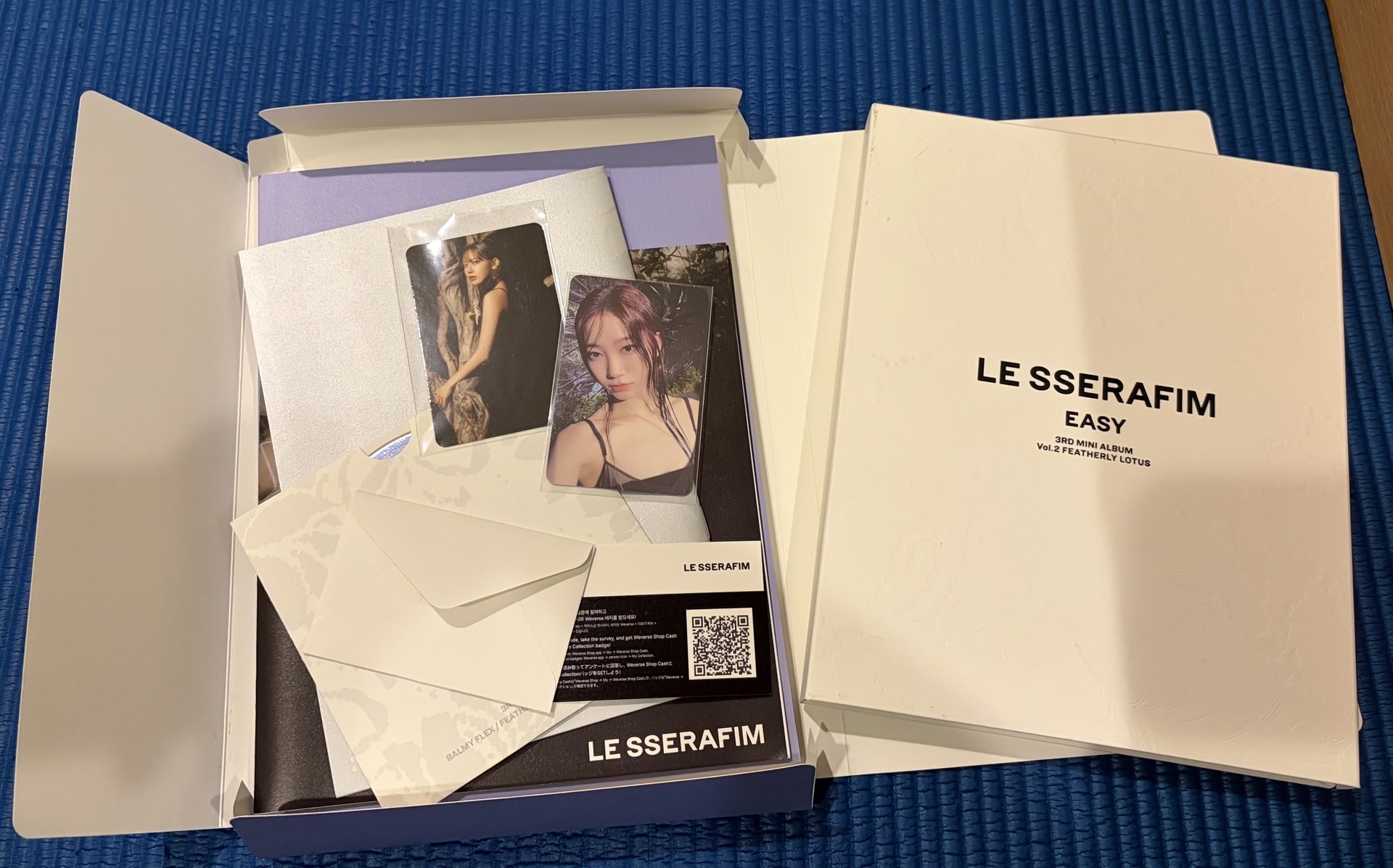 Le serrafim easy 藍版全專