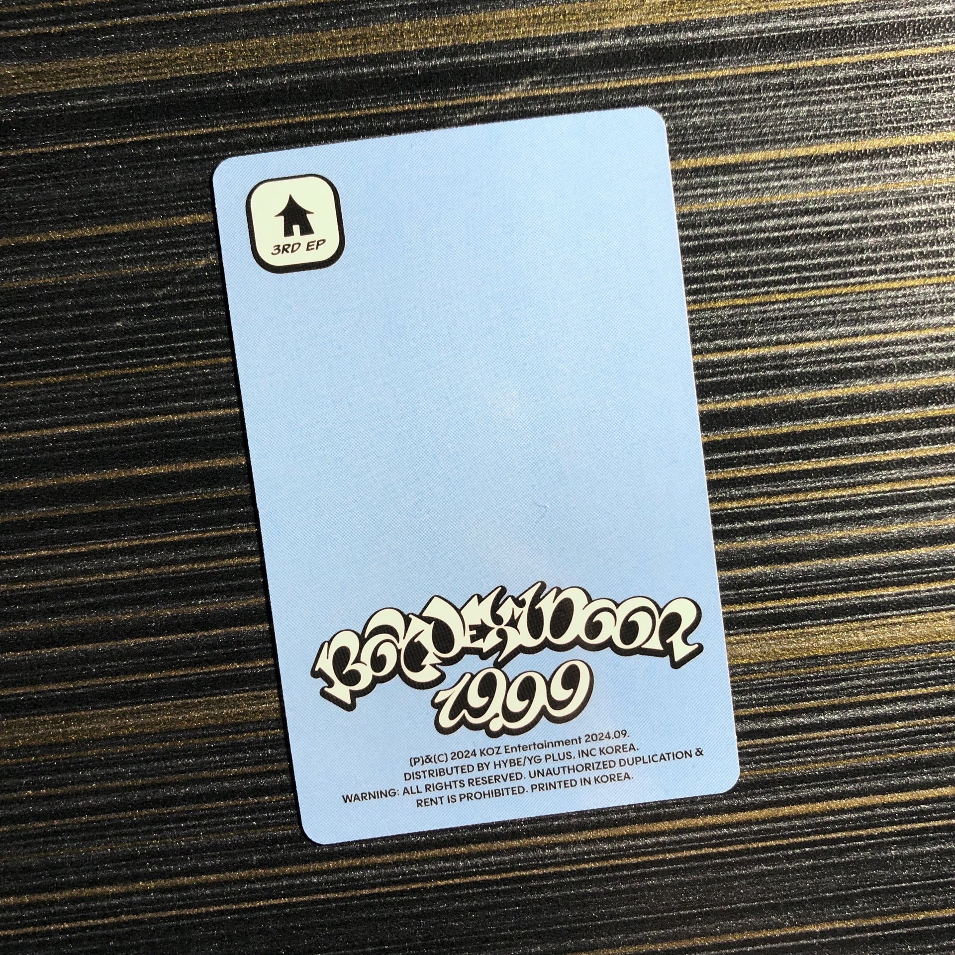 Boynextdoor 19.99 專卡 Clink ver. Leehan 金桐懁