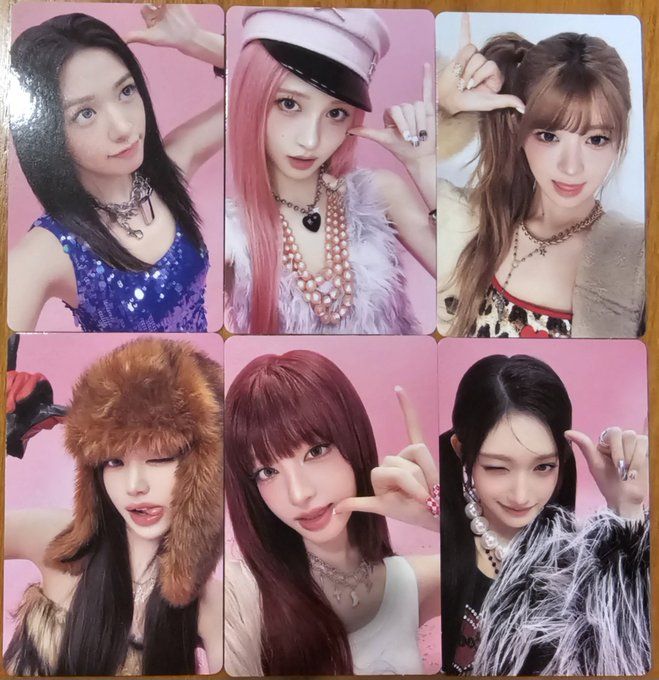 整套六張 IVE REVIVE+ 入場卡/場限卡 Showcase 入場卡