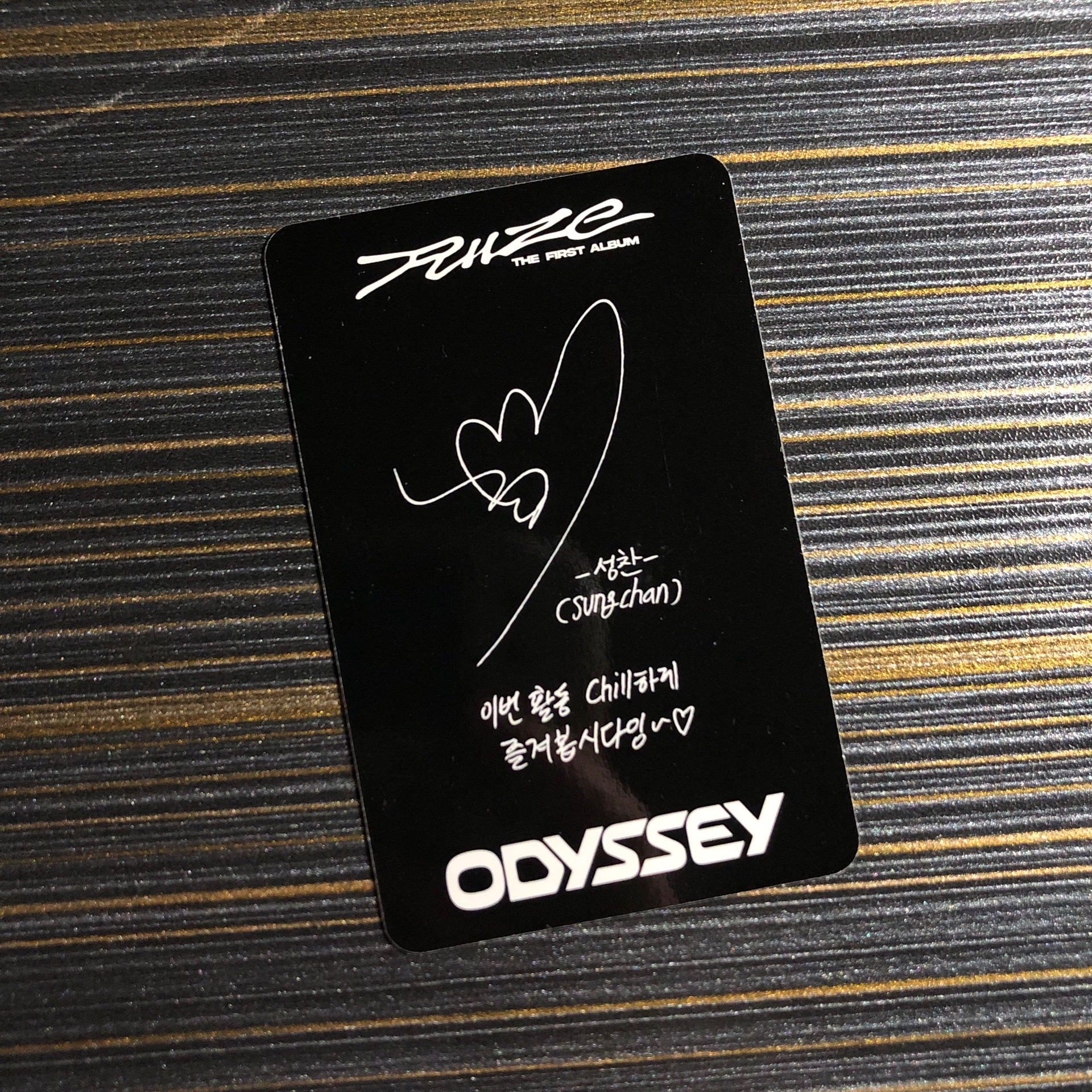 Riize Odyssey Target 美國版專卡 成燦