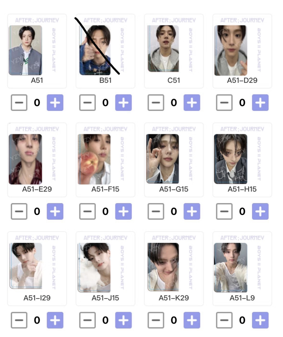 李相沅第一週展會卡