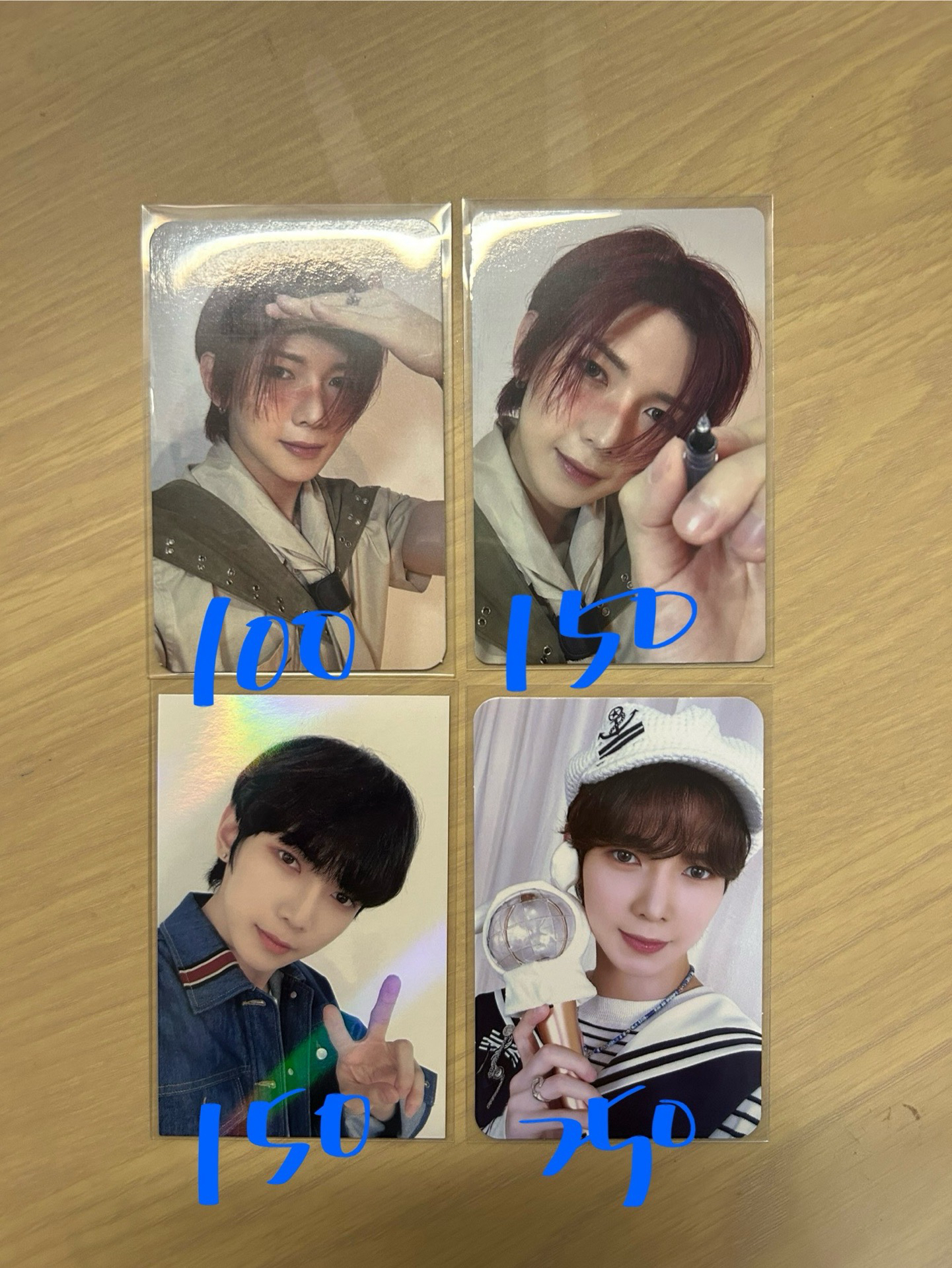 ATEEZ 金弘中 灰兔粉兔 大盤