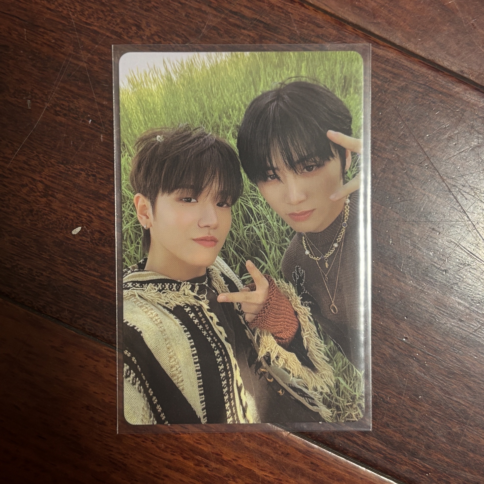 耳機taesan+合照卡