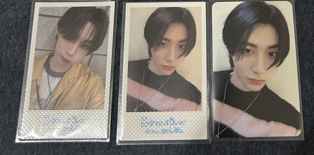 TAESAN 回憶錄小卡拍立得個人組