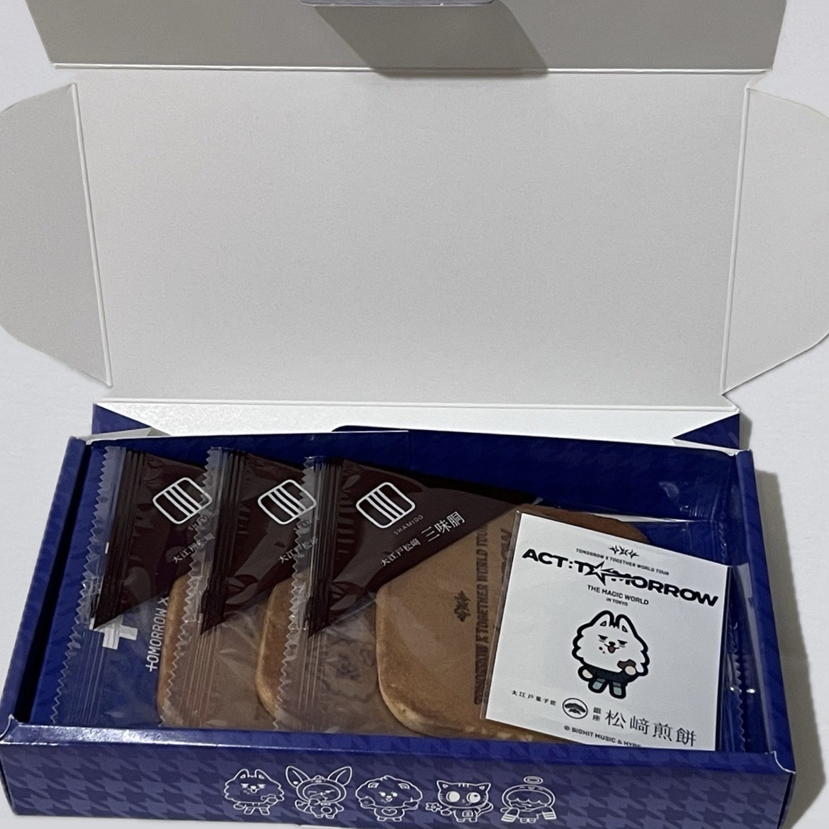 TXT日巡 東京限定 角巴兔煎餅 松崎煎餅 勇猛