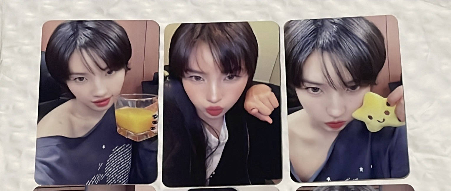 i-dle迷八 小娟 娟可愛星星娟 果汁乾杯