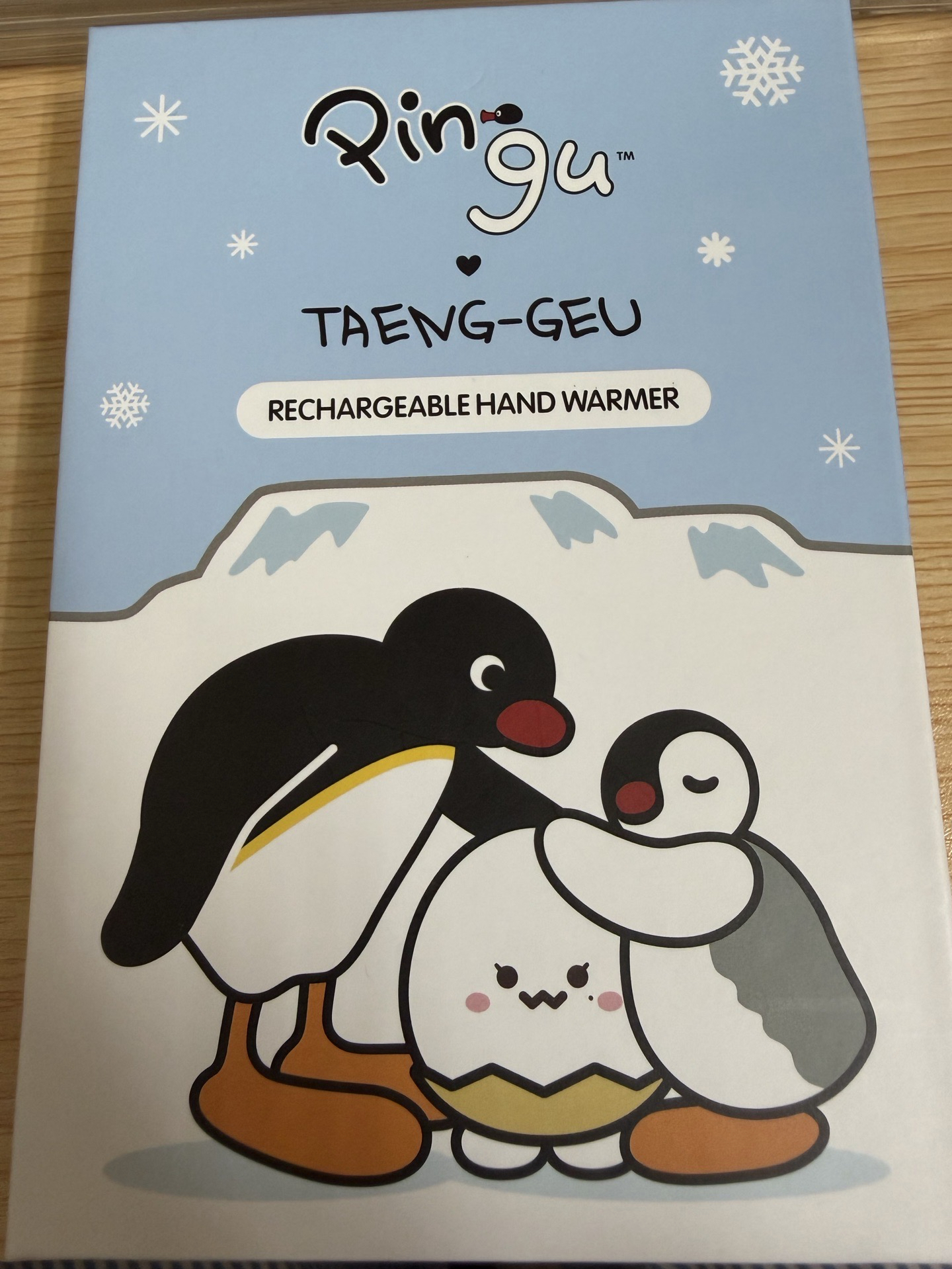 PINGU聯名快閃 充電式 暖暖包 