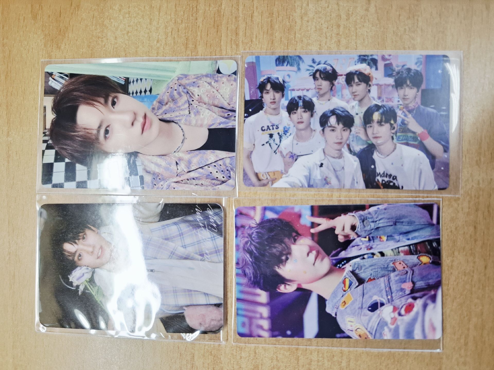 TNT時代少年團賀峻霖＆TOP登陸少年左航小卡