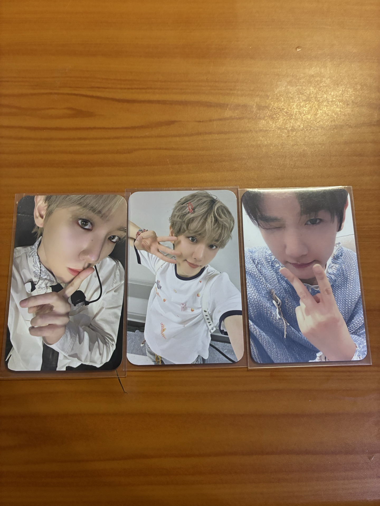 邊伯賢2025台北場入場卡（三張一起出）