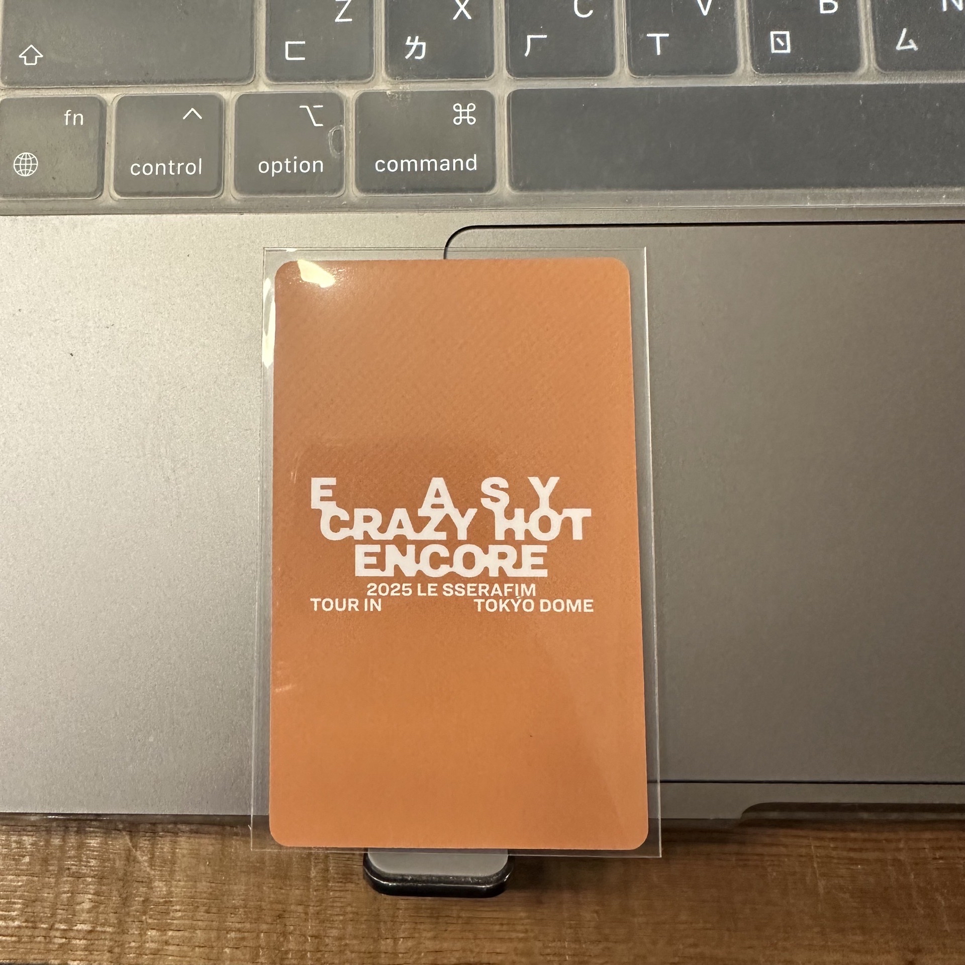 25‘巡迴 東蛋安可 入場卡 / 場限卡 Day1 櫻花