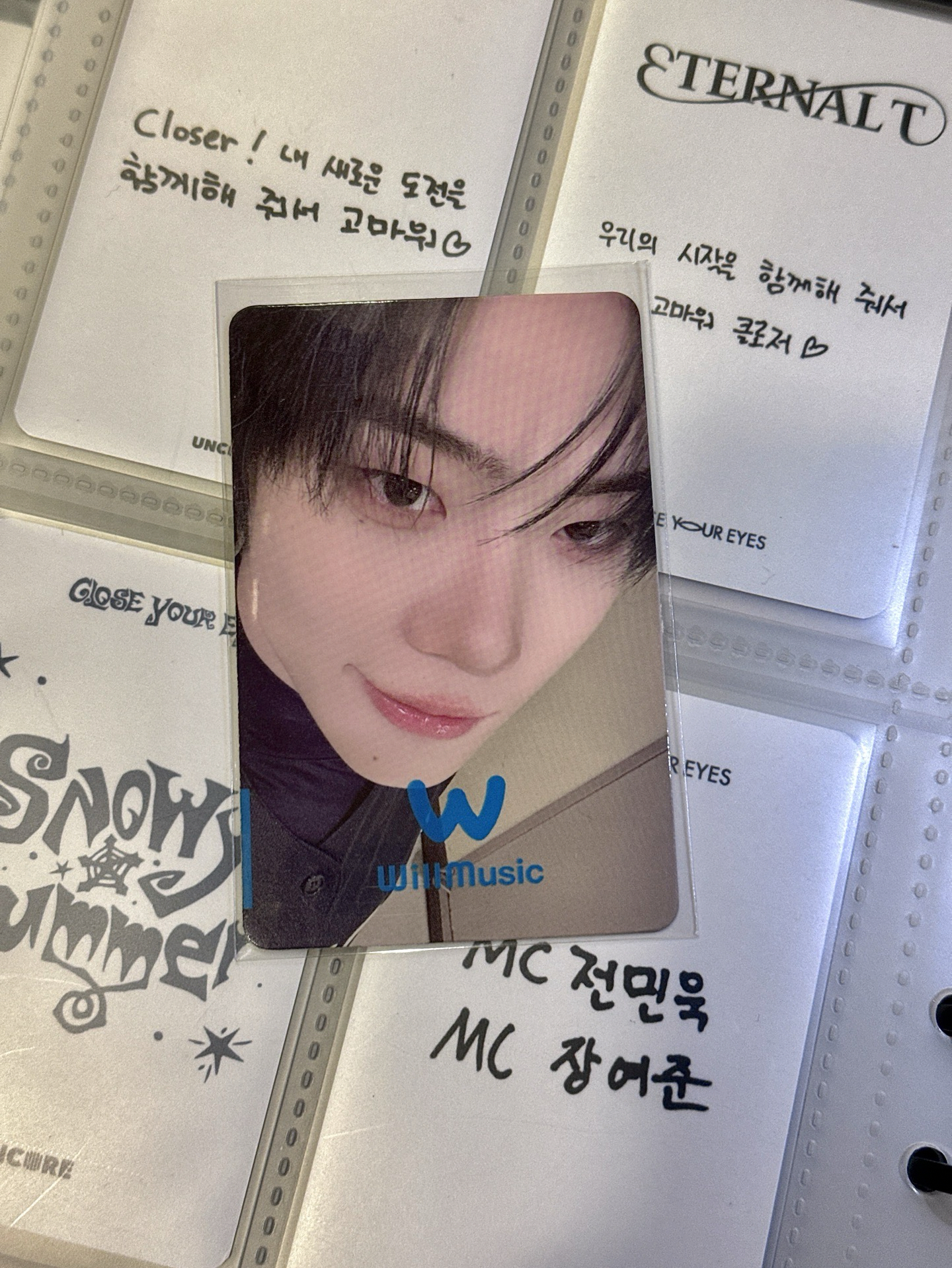 CLOSE YOUR EYES 微樂客 簽售卡