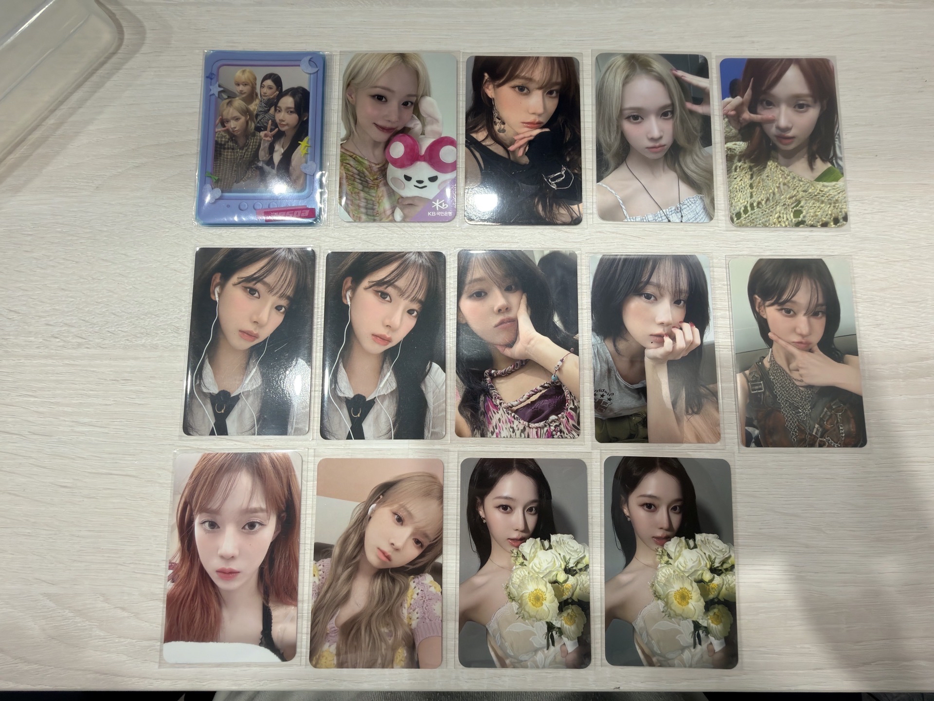 aespa 貼紙冬 am預售冬 泡泡幸運卡冬