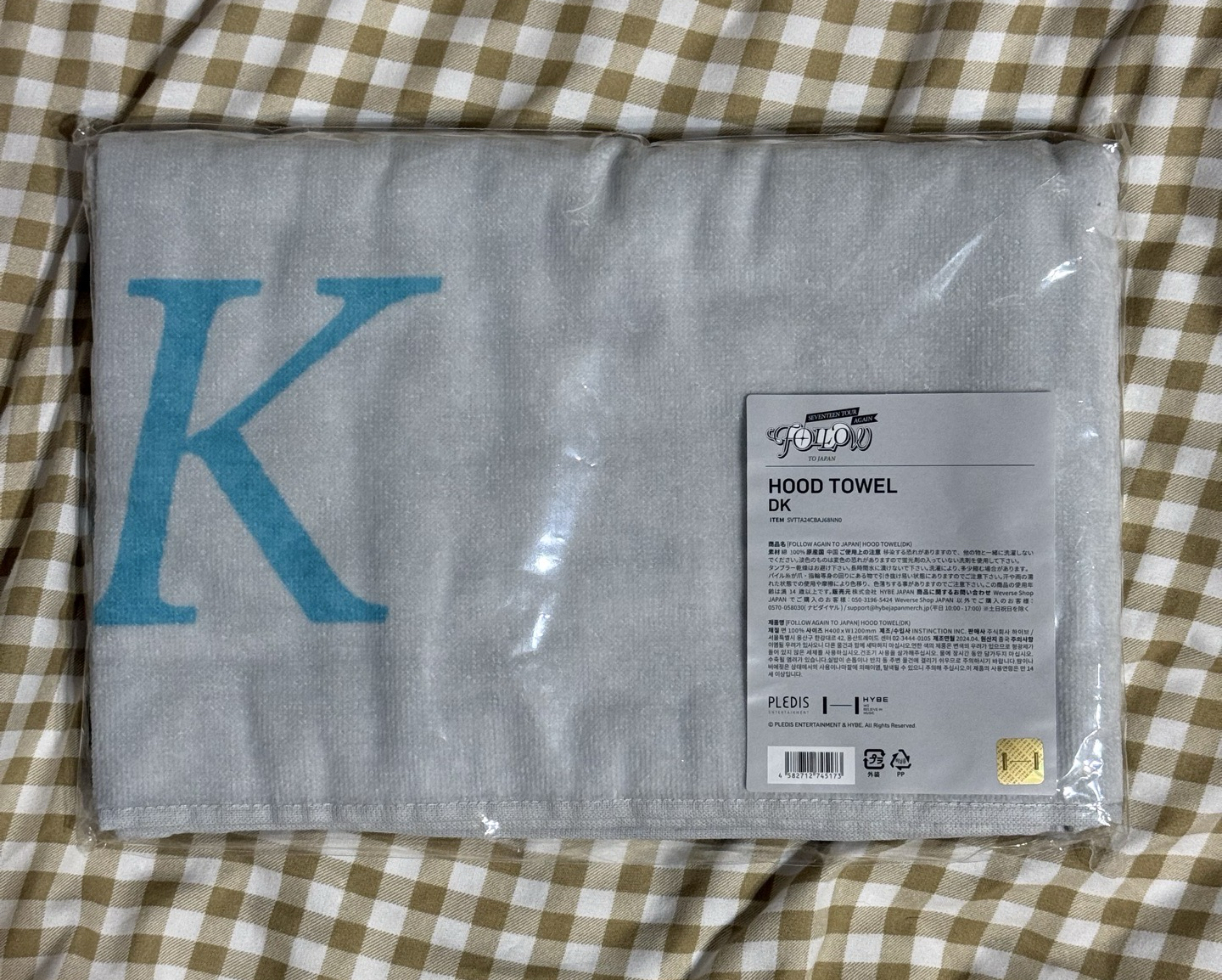 (DK)FOLLOW AGAIN日巡毛巾帽