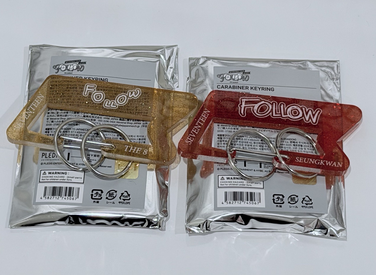 Seventeen Follow Again 登山扣