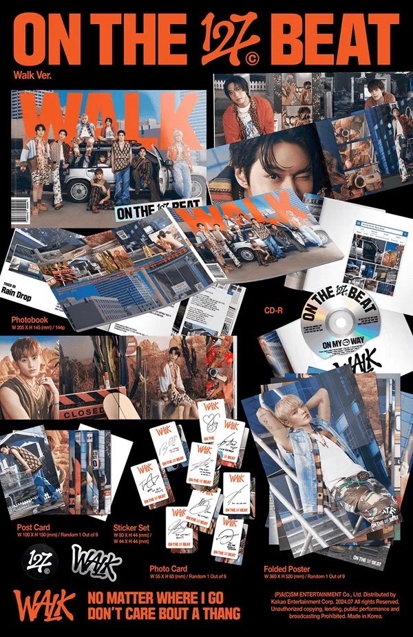 NCT 127 Walk 未拆 專輯