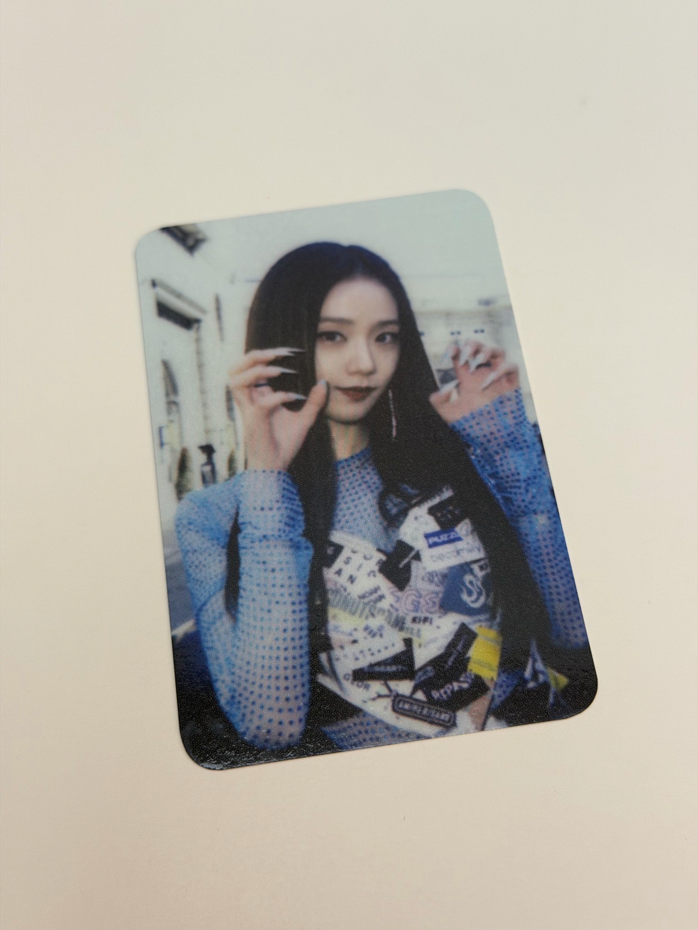 Jisoo ME YG特典卡 貓爪秀