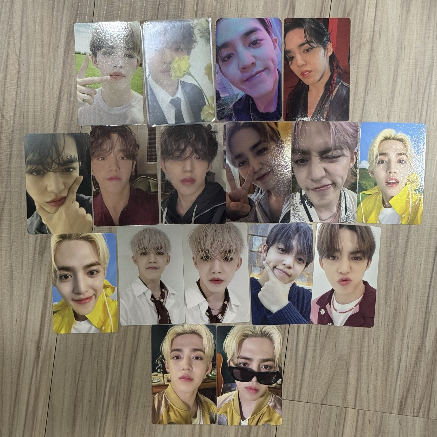 SEVENTEEN S.COUPS/JOSHUA/HOSHI/勝寛/DINO小卡