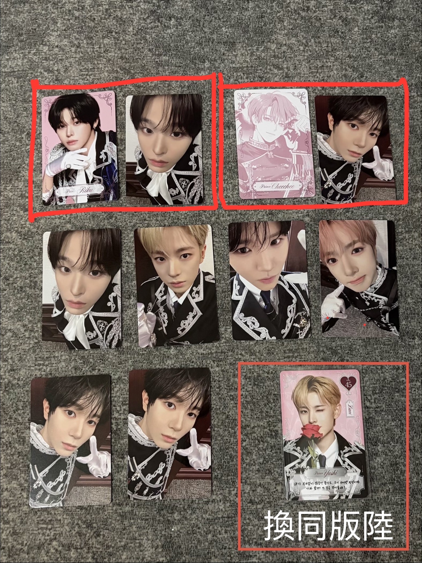 NCT WISH 2週年fm 隨機卡