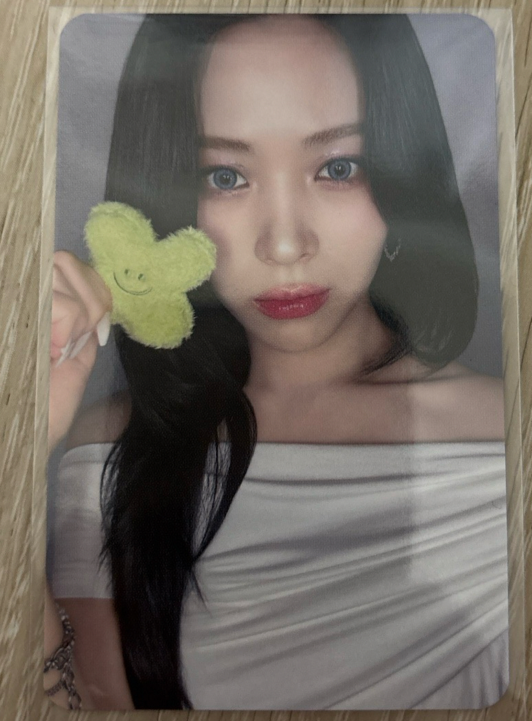 Itzy ms台北簽售卡 留