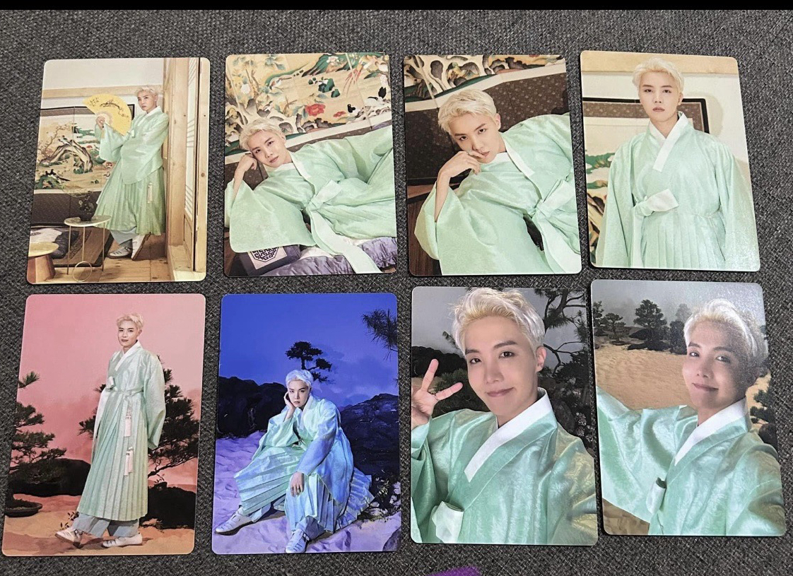 BTS 2021 中秋 隨機卡 整組 號錫