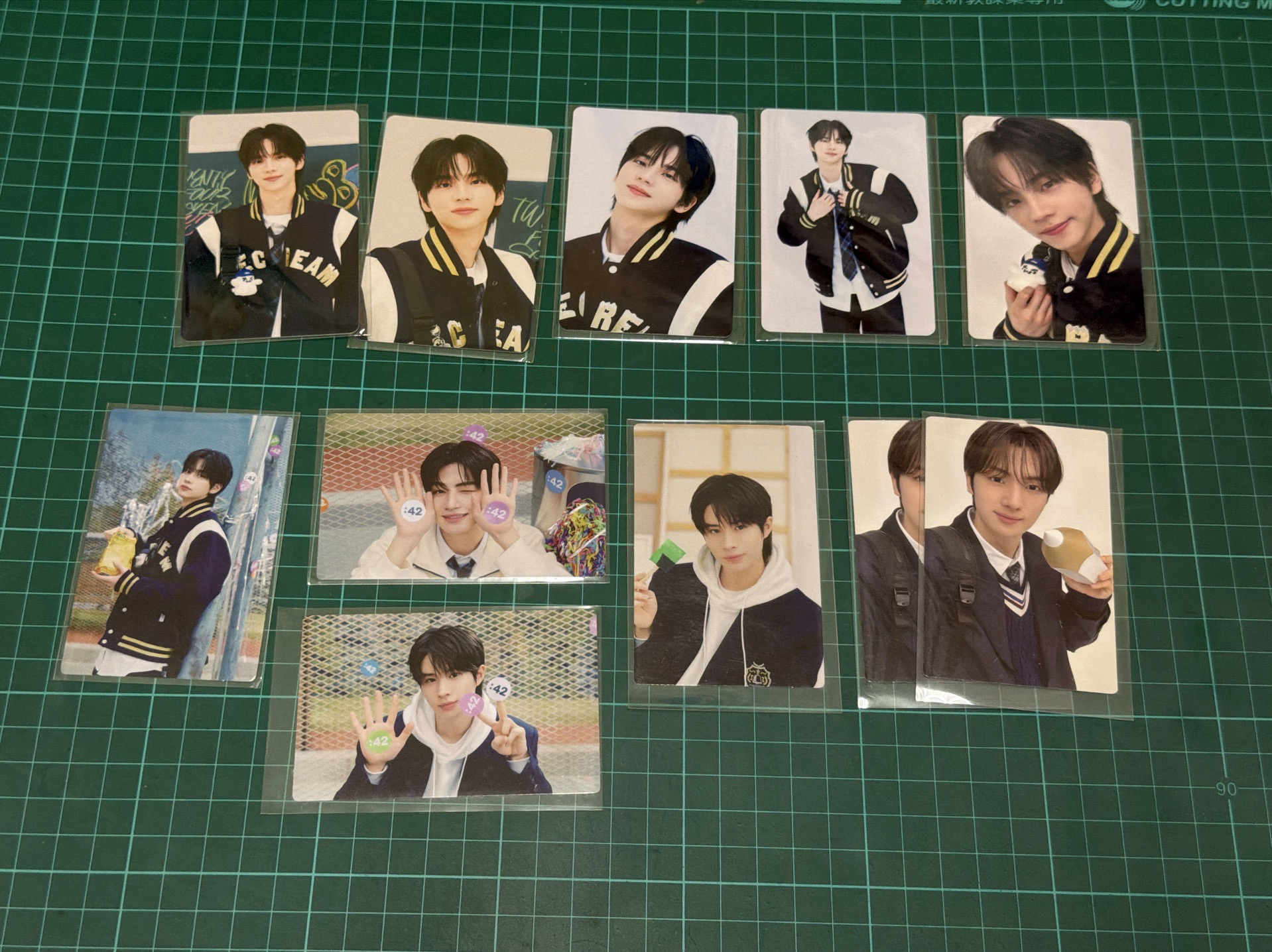 2025日本飯咪申惟卡包卡一鍵畢業+韓國飯咪卡包卡共11張，不拆售