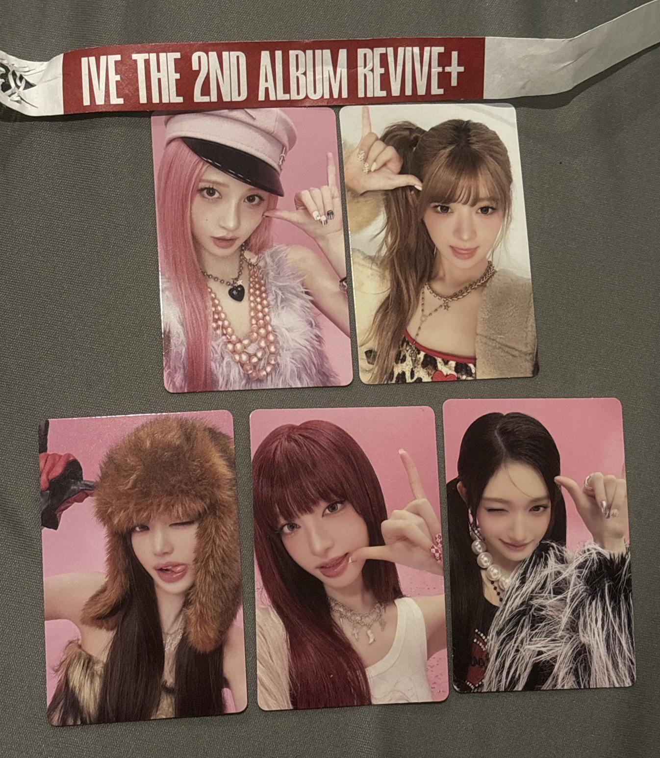 IVE 正規二Showcase入場卡