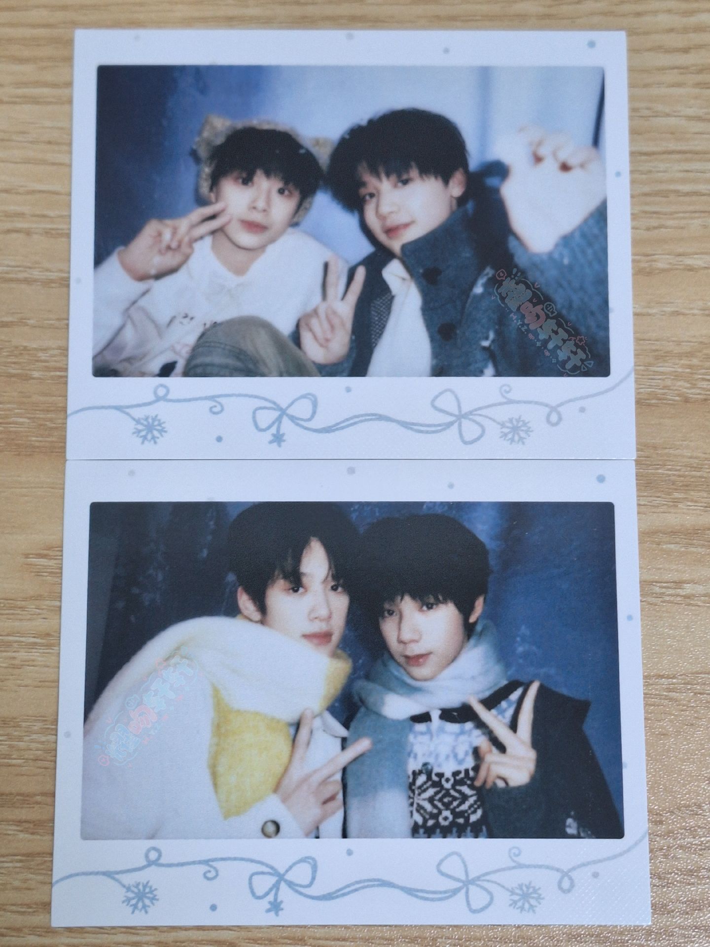 奔跑3寛幅拍立得(官櫓、陳思罕魏子宸)