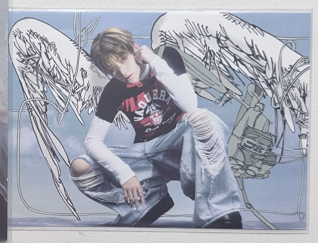 迷四藍版明信片 志薰