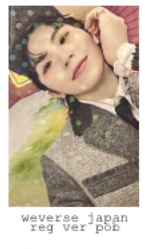 seventeen woozi jp特典 星星閃