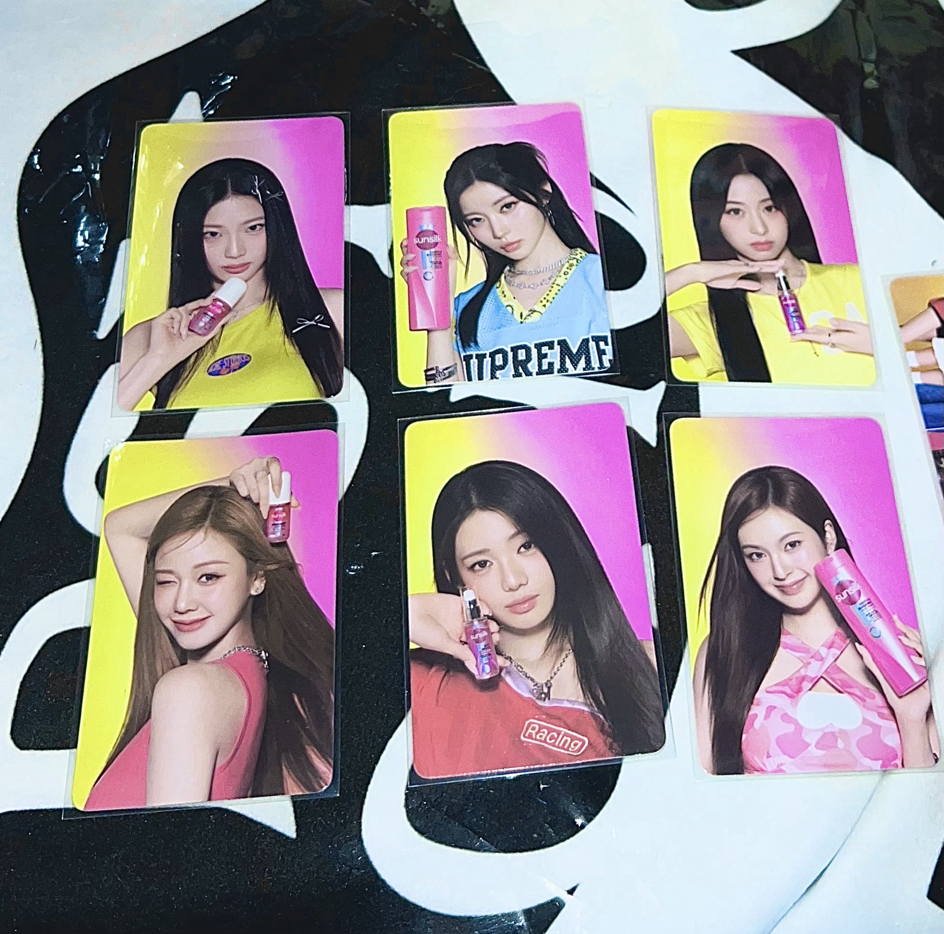 Sunsilk一套 代言卡 