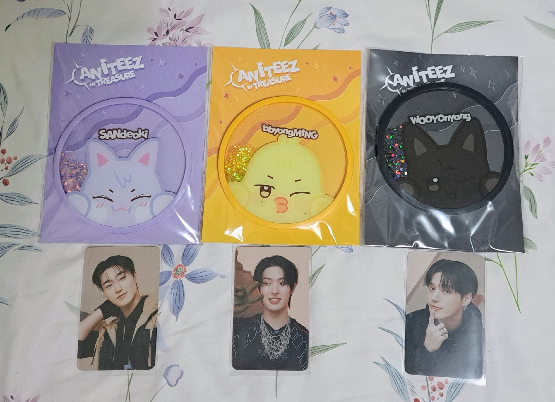 傘旼榮杯墊 含卡