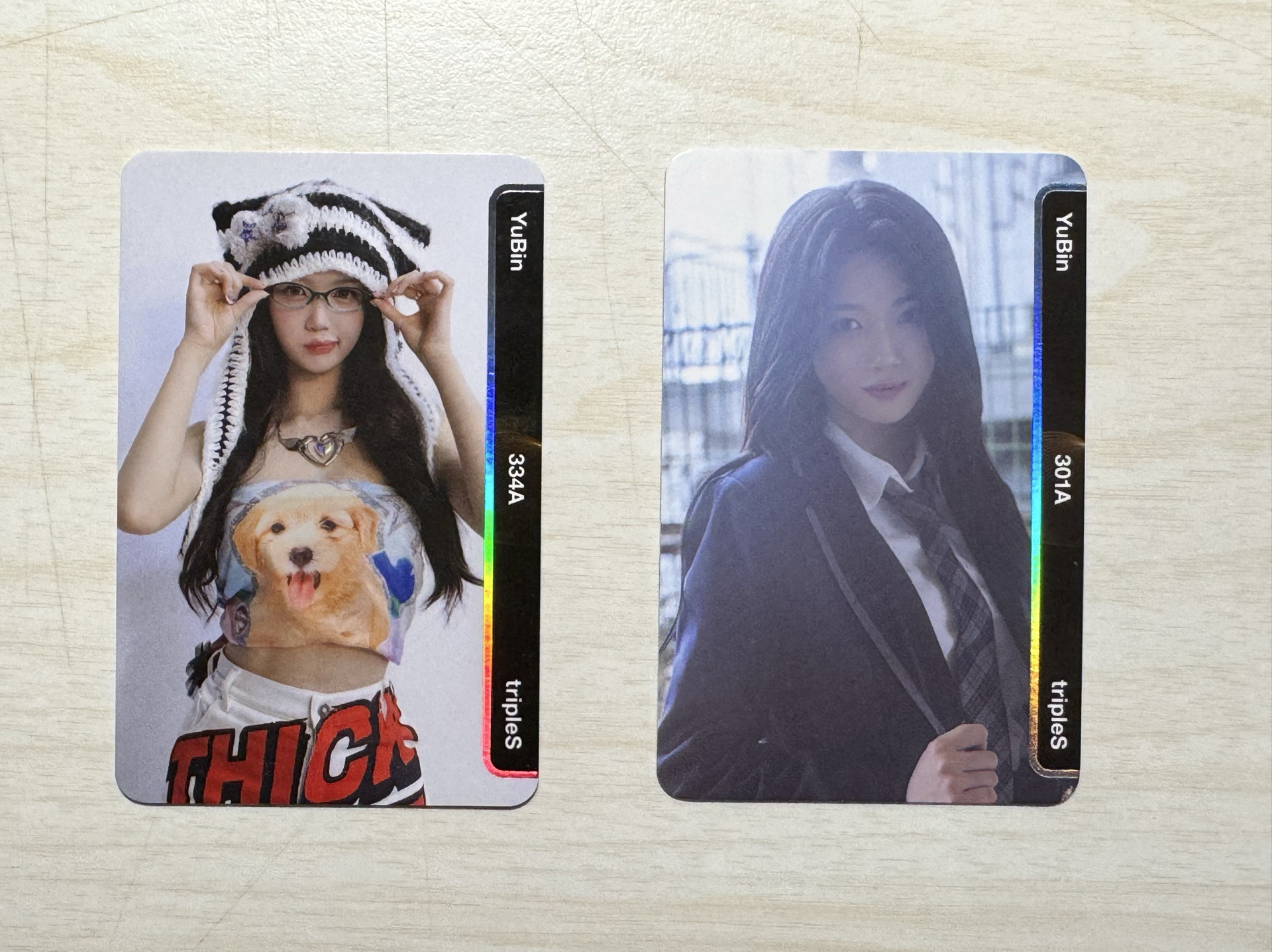 tripleS Yubin 小卡