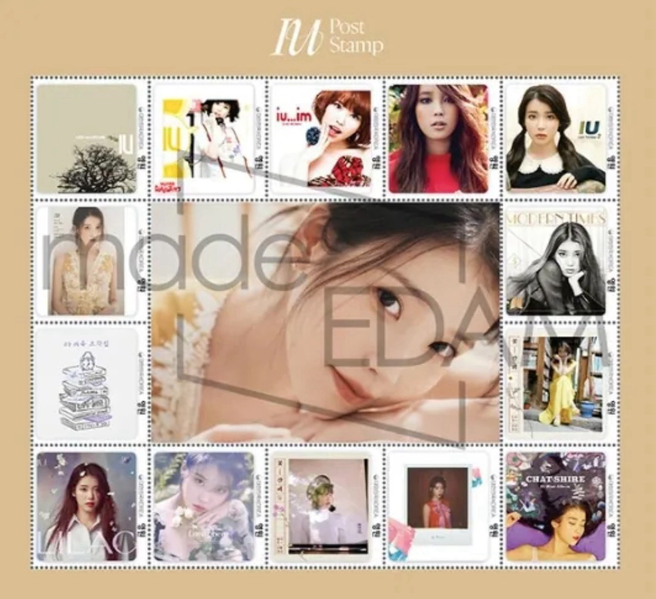 IU 순간 MOMENT 郵票