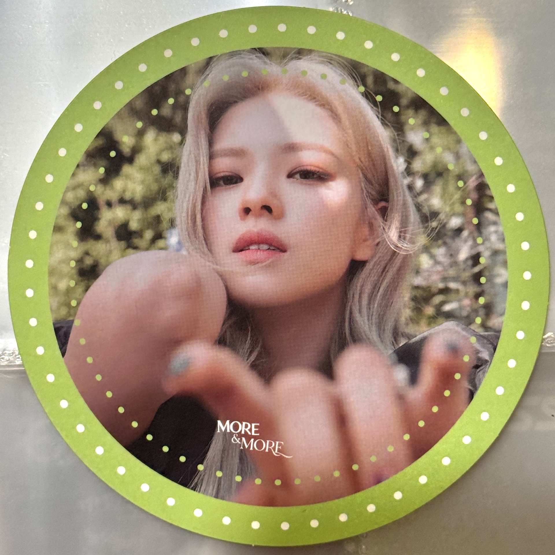 More & More 定延杯墊卡