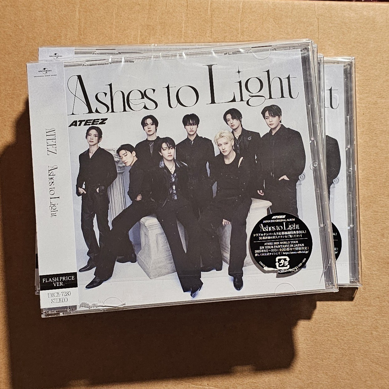 Ashes to Light 專輯 初回Flash Price盤+小卡