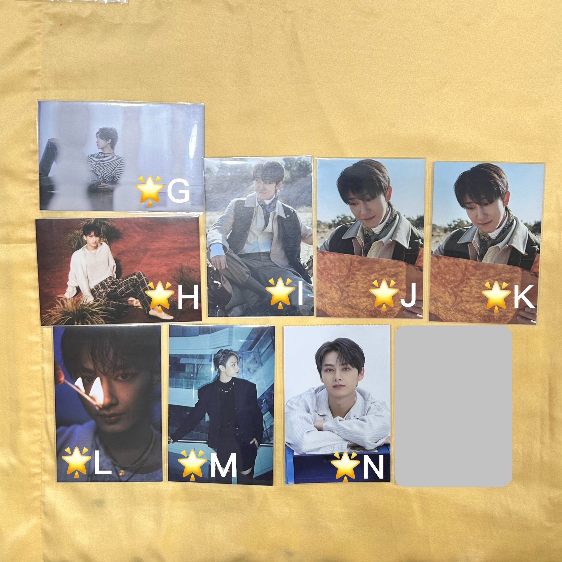 專輯明信片（🍀需1:1帶🌟）