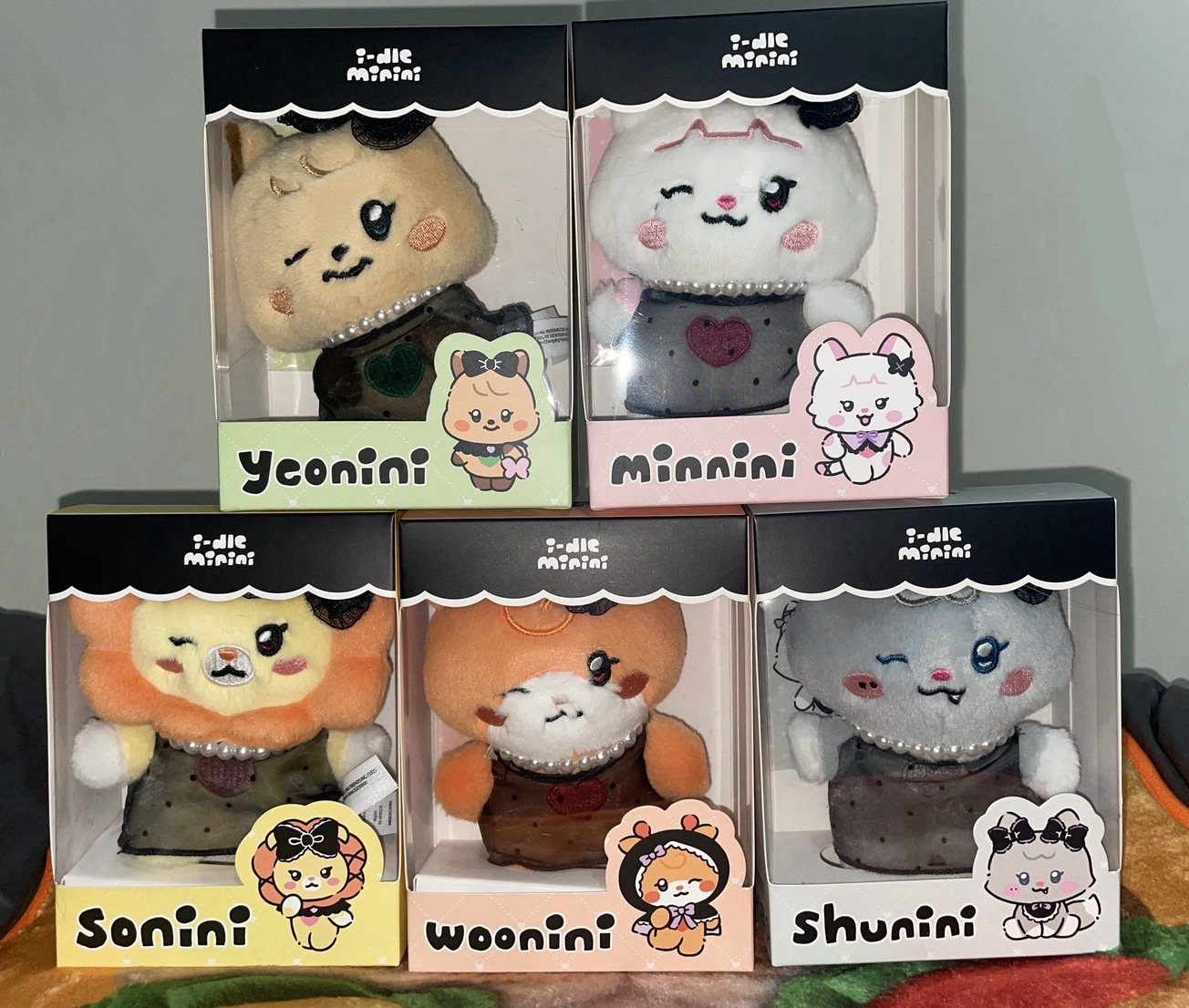 i-dle We are minini PLUSH 娃娃玩偶 二代盒娃 