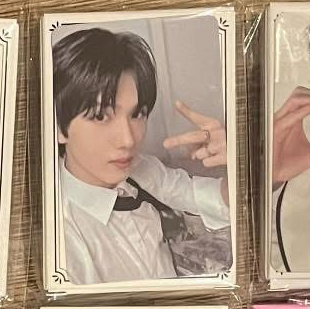 朴志晟 白色要員 含整組卡包