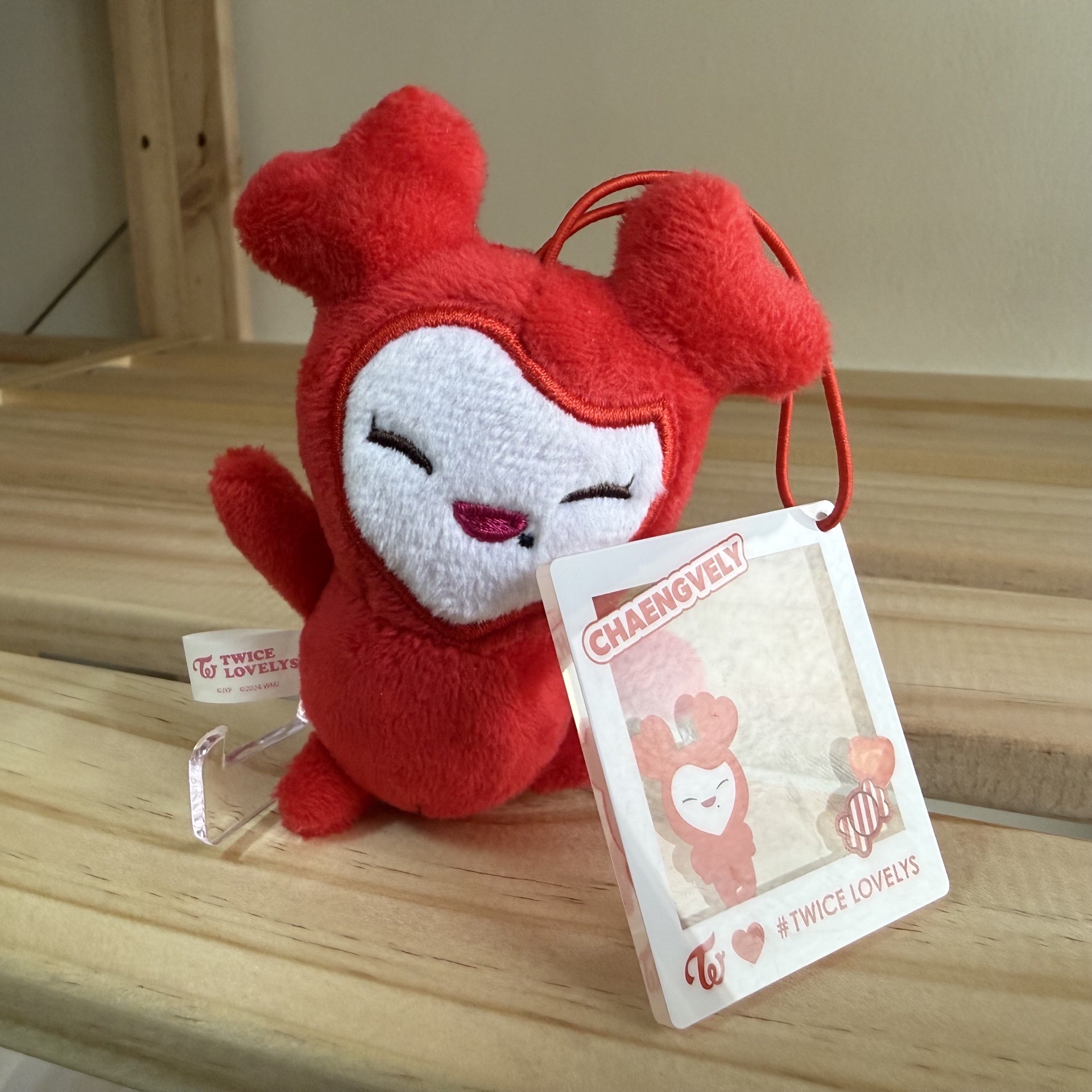 TWICE LOVELYSxGiGO 證件照 相框 娃娃［無吊牌］